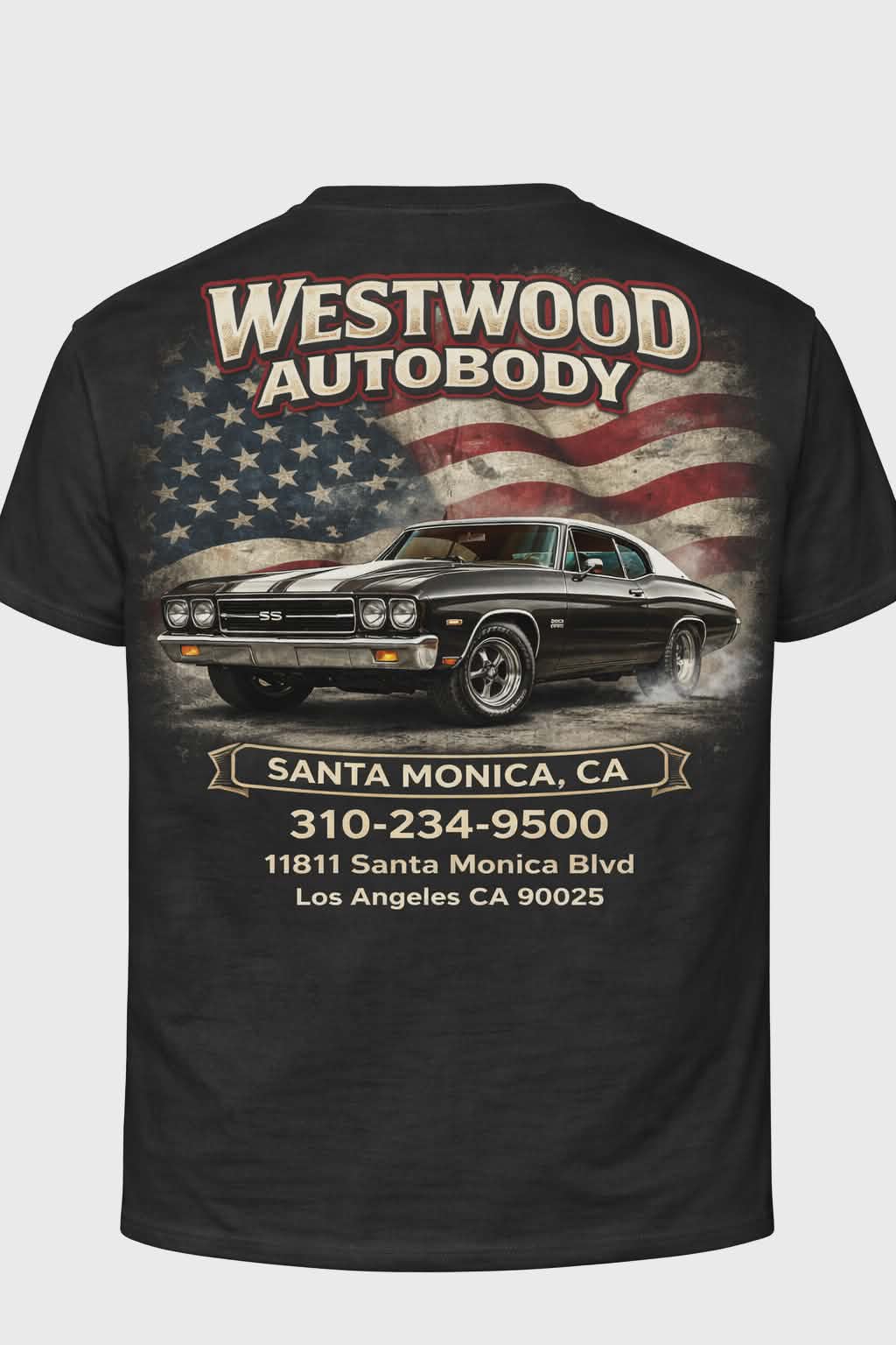 Westwood Auto Body Santa Monica | Custom Car Apparel & Classic Designs